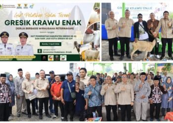 Pemkab Gresik Luncurkan Program Pelatihan “Balai Ternak Gresik Krawu Enak” Cetak Peternak Muda Milenial