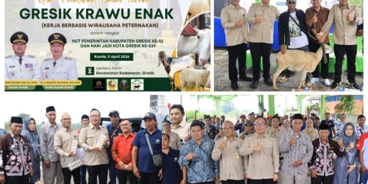 Pemkab Gresik Luncurkan Program Pelatihan “Balai Ternak Gresik Krawu Enak” Cetak Peternak Muda Milenial