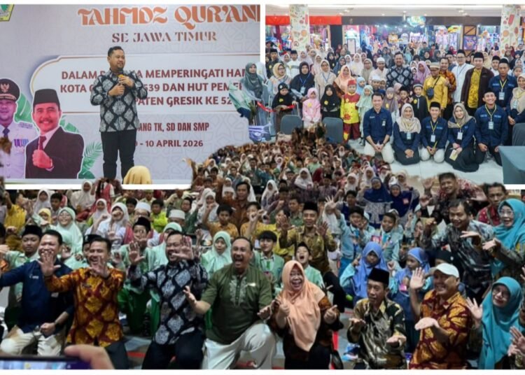 Membludak !! Bupati Gus Yani Bersama Kadispendik Resmi Buka Gelaran Cerdas Cermat dan Gebyar Tahfidz Qur’an di Gressmall