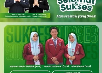 Kreativitas Tanpa Batas, Tim MAN 2 Gresik Raih Juara 3 Lomba Short Video Gebyar ISTAZ 2026