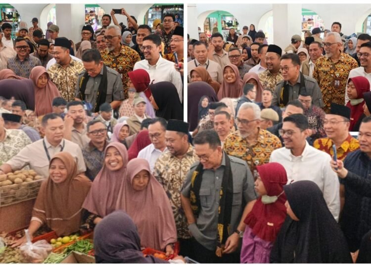 Resmikan Pasar Sidayu, Mendag RI Borong Telur, Cabai, Sayur, hingga Minyak Goreng