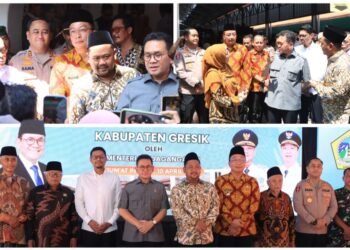 Kapolres Gresik Pastikan Peresmian Pasar Rakyat Sidayu Rp30 Miliar oleh Mendag RI Berlangsung Aman Kondusif