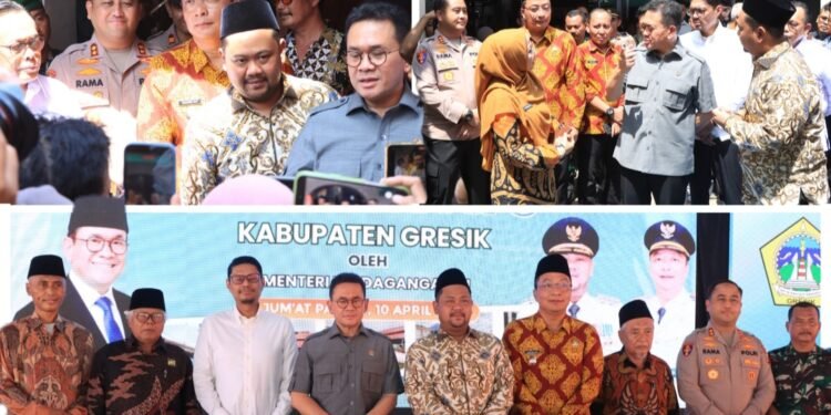 Kapolres Gresik Pastikan Peresmian Pasar Rakyat Sidayu Rp30 Miliar oleh Mendag RI Berlangsung Aman Kondusif