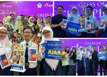 UPT SMPN 1 Gresik Kembali Raih Juara 1 di Ajang Bergengsi Gress Of Champions (GOC) Vol. II Piala Bupati Gresik