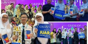 UPT SMPN 1 Gresik Kembali Raih Juara 1 di Ajang Bergengsi Gress Of Champions (GOC) Vol. II Piala Bupati Gresik