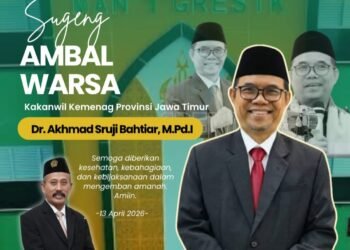 Kepala MAN 1 Gresik: Sugeng Ambal Warsa Kakanwil Kemenag Jawa Timur