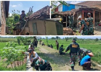 Pra TMMD Ke-128 Tahun 2026 Dimulai, TNI-Polri Bantu Warga Bangun Desa di Slempit Kedamean