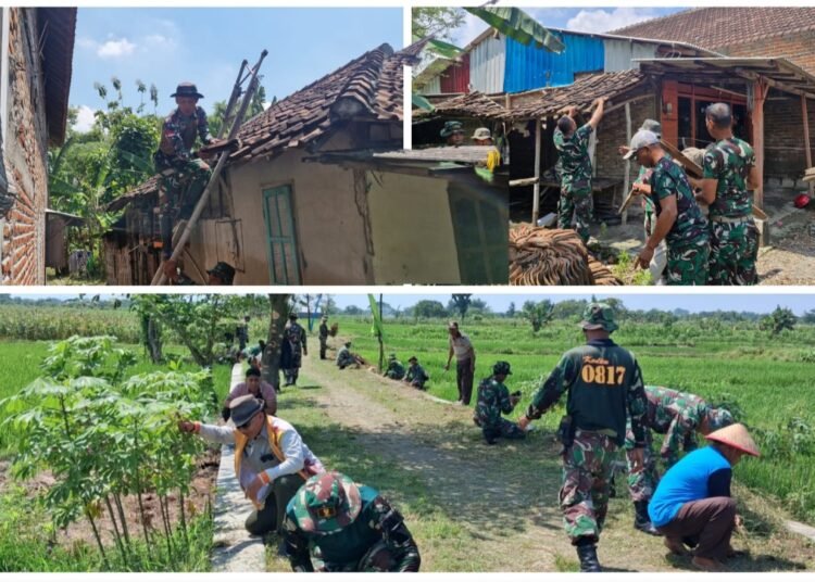 Pra TMMD Ke-128 Tahun 2026 Dimulai, TNI-Polri Bantu Warga Bangun Desa di Slempit Kedamean