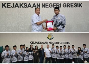 Ayomi Ribuan Anggota, PGRI Gresik Jalin Sinergitas dengan Kejari Gresik untuk Perlindungan Hukum bagi Pendidik