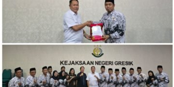Ayomi Ribuan Anggota, PGRI Gresik Jalin Sinergitas dengan Kejari Gresik untuk Perlindungan Hukum bagi Pendidik