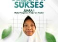 Juara Lagi, Juara Terus! Siswi MIN 1 Gresik Raih Juara 1 Olimpiade Al-Qur’an Hadist Tingkat Kabupaten