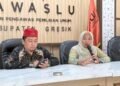 Bawaslu Gresik Penuh Semangat Ikuti Diskusi Hukum Gelaran Bawaslu Jawa Timur