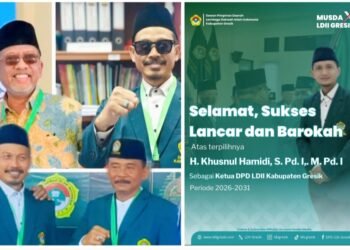 H. Khusnul Hamidi Terpilih sebagai Ketua DPD LDII Kabupaten Gresik Masa Bakti 2026-2031