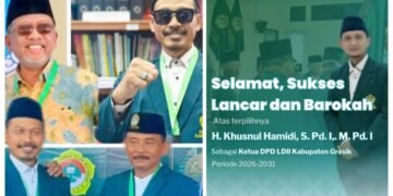 H. Khusnul Hamidi Terpilih sebagai Ketua DPD LDII Kabupaten Gresik Masa Bakti 2026-2031