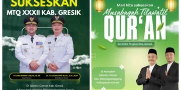 Mari Kita Sukseskan MTQ ke-XXXII Tingkat Kabupaten Gresik di Masjid KH Robbach Ma’sum Islamic Center Balongpanggang