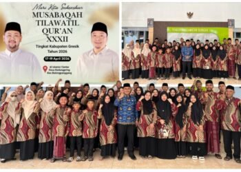 Dilepas dengan Doa, Bismillah Kafilah MTQ Kecamatan Bungah Kembali Jadi Juara