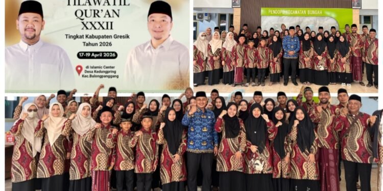 Dilepas dengan Doa, Bismillah Kafilah MTQ Kecamatan Bungah Kembali Jadi Juara