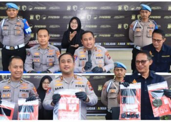 Satresnarkoba Polres Gresik Berhasil Ringkus Jaringan Narkoba Lintas Kota: Sita 68,211 Gram Sabu