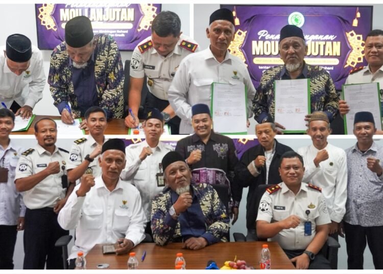 MUI Gresik, BAZNAS, dan Rutan Teken MoU Program Pesantren At-Taubah untuk Warga Binaan 