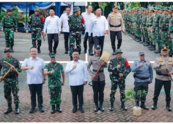 Program TMMD ke-128 Resmi Dimulai:  “Satukan Langkah Membangun Negeri dari Desa”