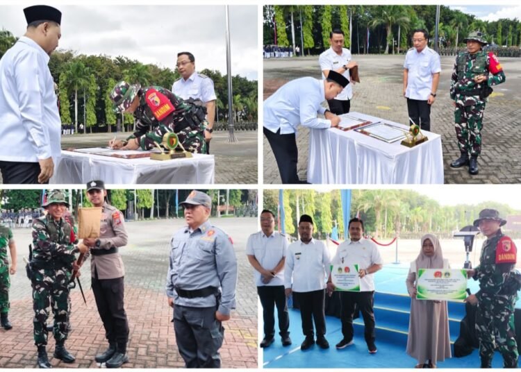 TMMD ke-128 Gresik Sasar Desa Slempit Kedamean: Wujud Nyata Kemanunggalan TNI dengan Rakyat