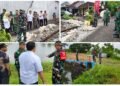 TMMD ke-128 Dimulai, Dandim Gresik Tinjau Langsung Perbaikan Irigasi dan Rumah Tidak Layak Huni