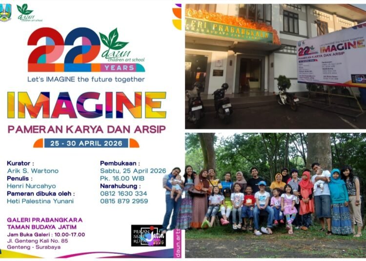 IMAGINE: 22 tahun perjalanan Sanggar DAUN (2004-2026)