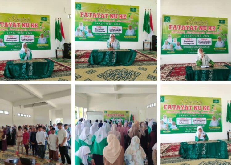 Harlah ke-76, Fatayat NU Lowayu Gelar Giat  Pencegahan Kekerasan Seksual Sejak Dini 