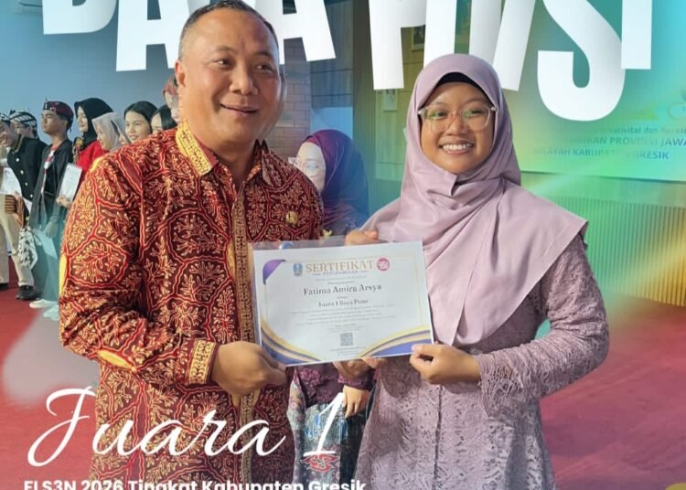 Luar Biasa !! SMAN 1 Kedamean Sabet Juara 1 Lomba Baca Puisi FLS3N 2026 Tingkat Kabupaten Gresik