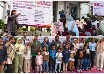 Full Pengunjung !! Pembukaan Pameran 22 Tahun Perjalanan Sanggar DAUN Berlangsung Meriah