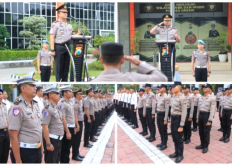 Kapolres Gresik Tegaskan Komitmen Pelayanan Humanis sekaligus Matangkan Pengamanan May Day 2026