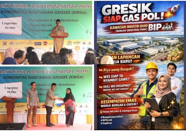 PT. Bungah Industrial Park Dukung Penuh KWGe Gelar Peringatan HPN 2026