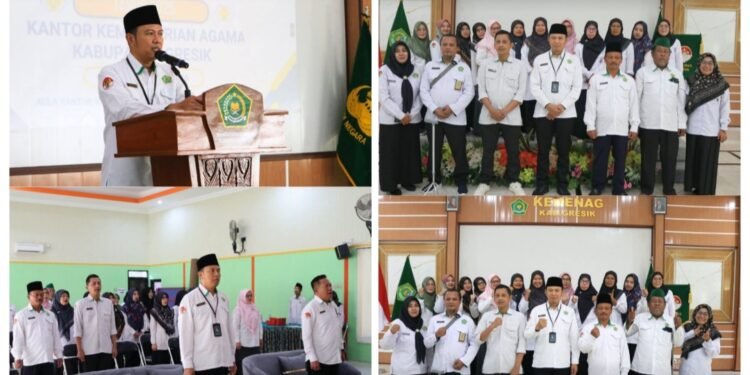 Kemenag Gresik Penuh Ikhlas Gelar Pembinaan ASN di Aula Al Ikhlas