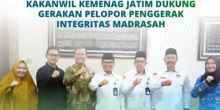 Kakanwil Kemenag Jatim Akhmad Sruji Bahtiar Sambut Hangat Audiensi Penyuluh Antikorupsi