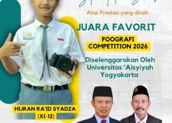 Ukir Tinta Emas !! Hijran Ra’id Syadza Siswa MAN 1 Gresik Raih Juara Favorit Fotografi Competition 2026