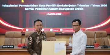 Tembus 1 Juta Pemilih, Bawaslu Gresik Ingatkan KPU Soal Validitas Data