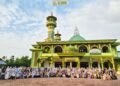 Ratusan Santri Ponpes Alkarimi Gresik Ikuti Sholat Idul Adha 1447 H Penuh Khidmah di Masjid Salafiyah