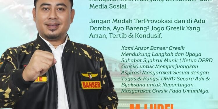 Ketua DPRD Gresik Syahrul Munir Adalah Sahabat Ansor, Kita DIAM ? Tentu TIDAK !!!