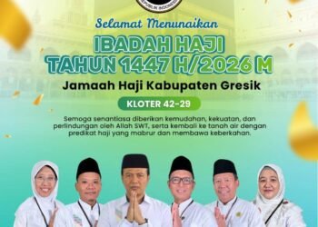 Labbaikallahumma Labbaik !! Selamat Menunaikan Ibadah Haji 1447 H / 2026 M kepada Seluruh Jamaah Haji Kabupaten Gresik
