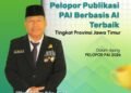 Kasi PAIS Kemenag Gresik Dinobatkan sebagai Pelopor Publikasi PAI Berbasis AI Terbaik Tingkat Jatim