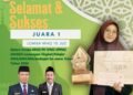 Gharneta Cahya Afina Siswi MAN 1 Gresik Kembali Raih Juara 1 Lomba MHQ 10 Juz Tingkat Jawa Timur