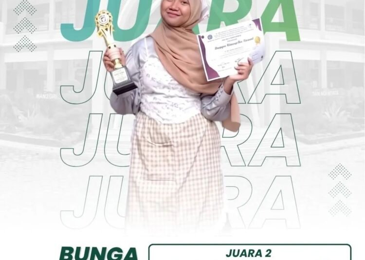 Pesona Literasi di Yogyakarta: Bunga Agustin MAN 2 Gresik Raih Juara 2 Storytelling Tingkat Nasional