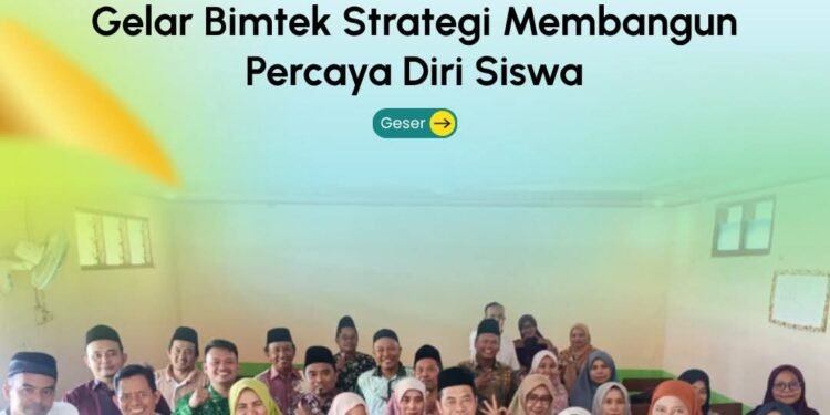 KKMTS Wringinanom-Driyorejo Gelar Bimtek Strategi Membangun Percaya Diri Siswa