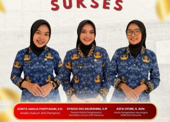 Keluarga Besar Bawaslu Kabupaten Gresik Ucapkan Selamat untuk Juwita, Dea, dan Asfa