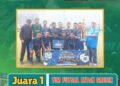 Joosss !! Tim Futsal MTsN Gresik Sabet Juara 1 di Ajang “Sabilillah Effort Mini Soccer”