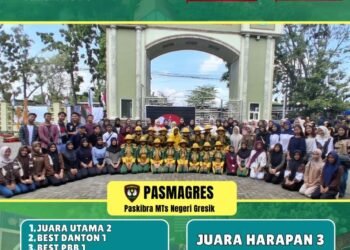 Jos Gandos !! Pasmagres MTsN Gresik Torehkan Prestasi Gemilang di Dua Ajang LKBB Tingkat Jawa Timur