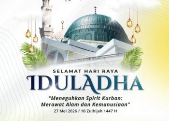 Tulus Berkurban, Ikhlas Berbagi, Bersama Hadirkan Keberkahan untuk Negeri