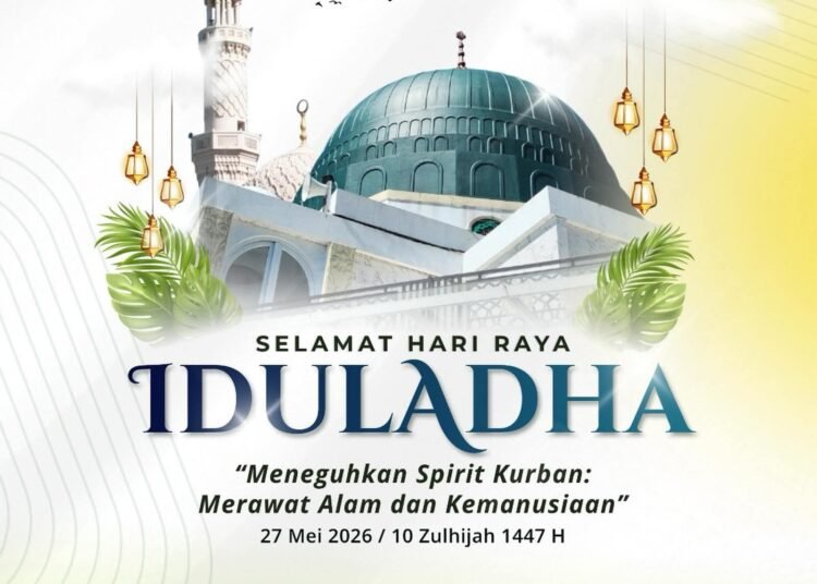 Tulus Berkurban, Ikhlas Berbagi, Bersama Hadirkan Keberkahan untuk Negeri