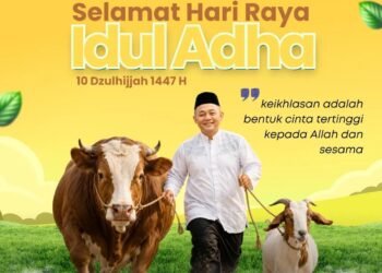 Sarmuji: “Idul Kurban Mengajarkan bahwa Keikhlasan adalah Bentuk Cinta Tertinggi kepada Allah dan Sesama”
