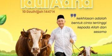Sarmuji: “Idul Kurban Mengajarkan bahwa Keikhlasan adalah Bentuk Cinta Tertinggi kepada Allah dan Sesama”